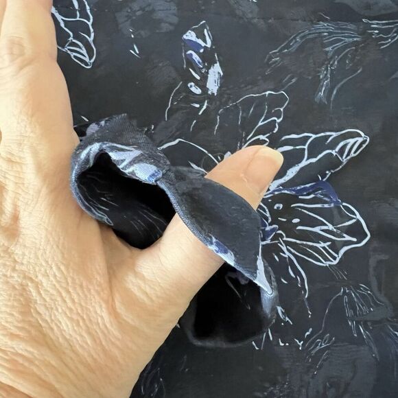 Columbia Botanical Sweatshirt Womens XXL Blue Runs Small Mock Neck Long Sleeve - Picture 3 of 10